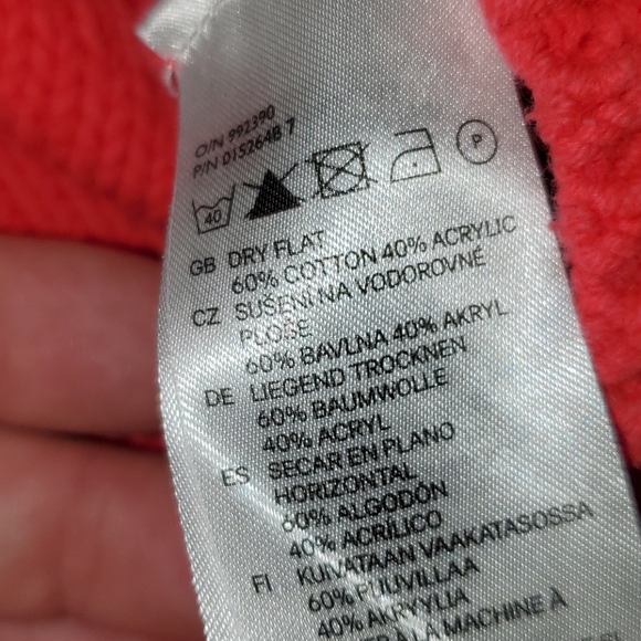 Women's H&M pink cable kint sweater size medium - Picture 5 of 6